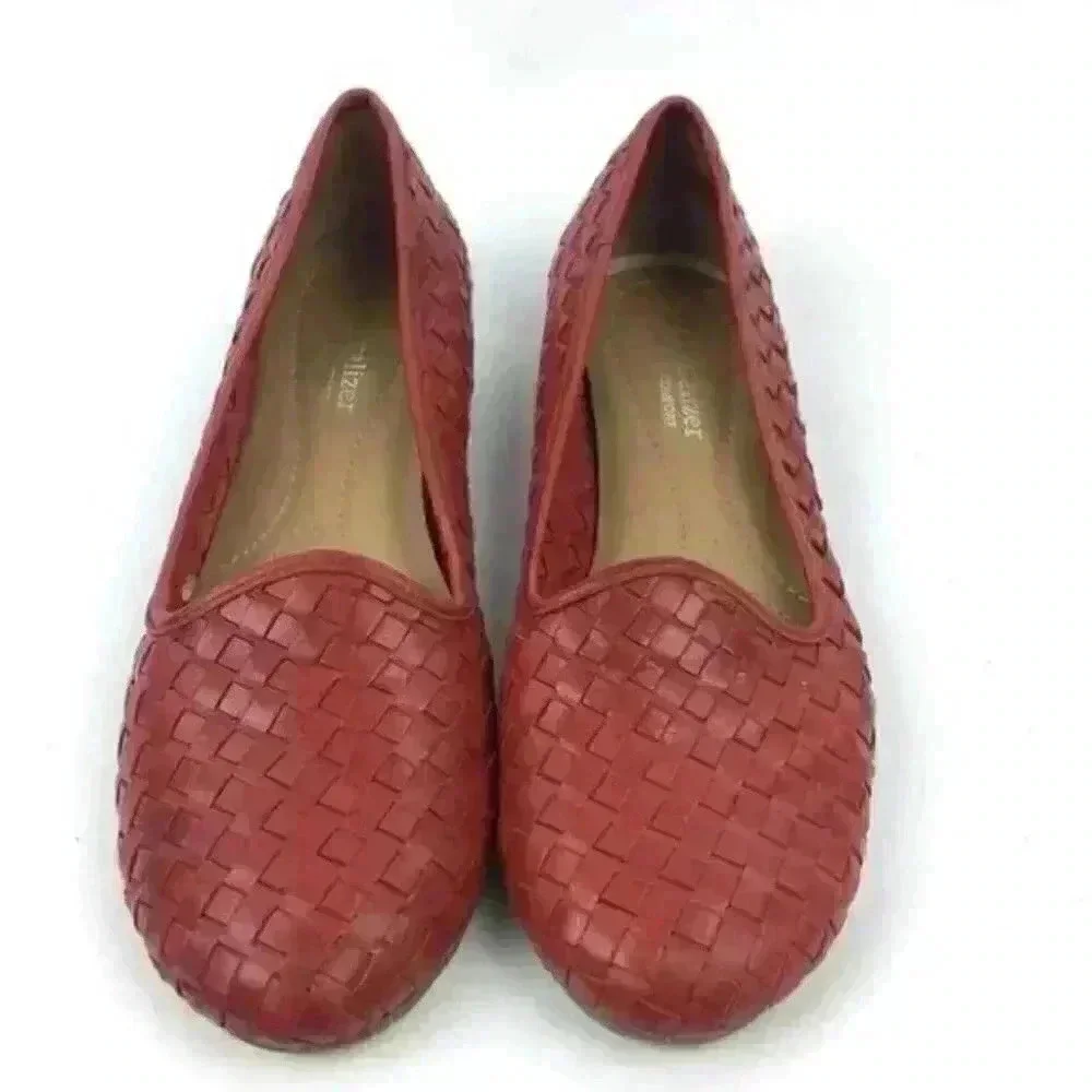 Naturalizer N5 Comfort Flats 9 N 39 Coral Leather